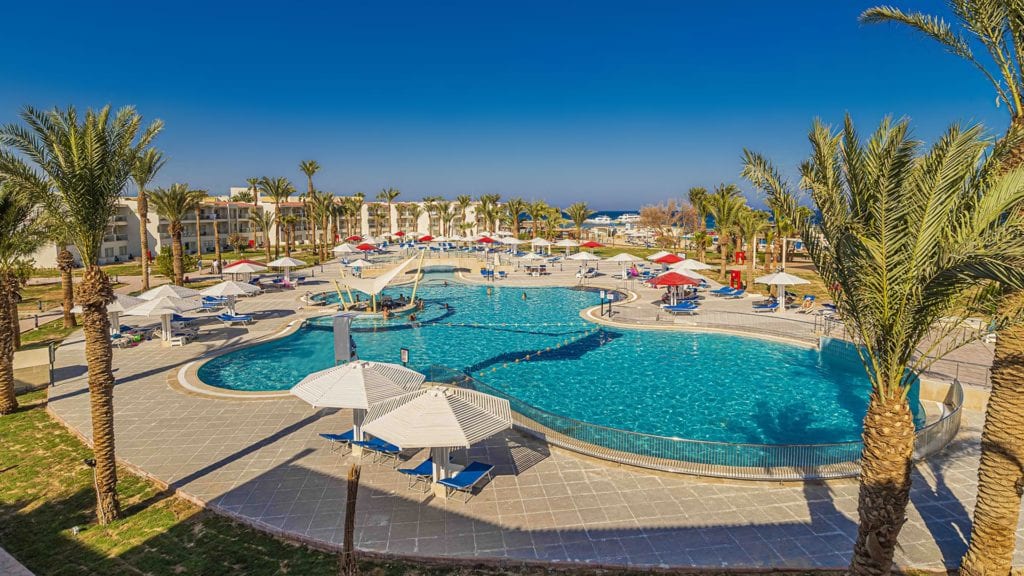 Letovanje Egipat avionom, Soma Bay, Hotel Amarina Abu Soma Resort & Aqua Park,hotelski bazen