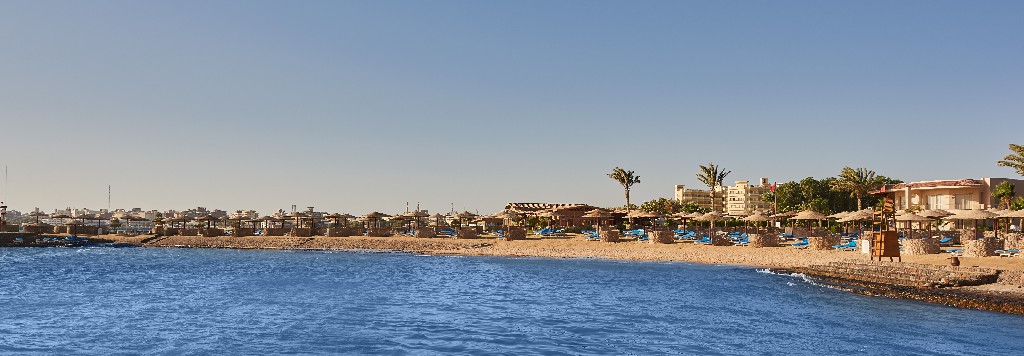 Letovanje Egipat avionom, Hurgada, Hotel Sea Star Beau Rivage, plaža hotela