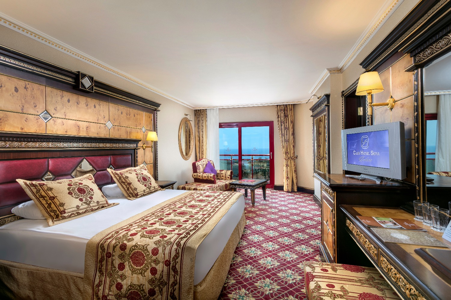 Letovanje Turska,avionom, Antalija, hotel Club hotel Sera, izgled sobe
