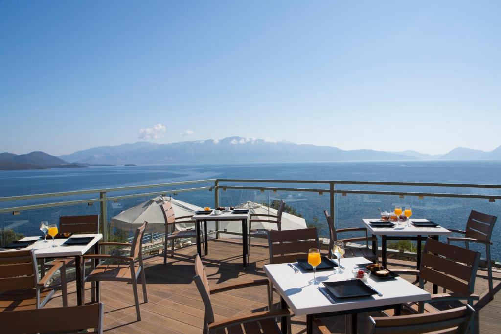 Grcka hoteli letovanje, Lefkada, Nikiana, Hotel Red Tower, pogled