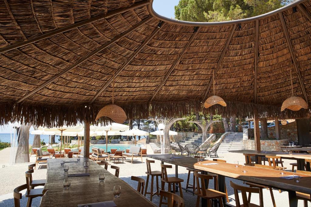 Grcka hoteli letovanje, Skiatos, Elivi, beach bar