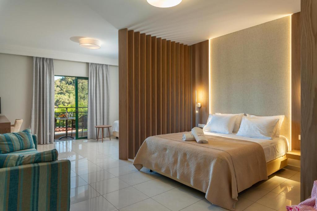 Grcka hoteli letovanje, Jonska obala, Sivota, Sivota hotel, izgled sobe