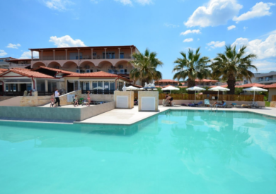 Grcka hoteli letovanje, Halkidiki, Hanioti,Sousouras, hotelski bazen