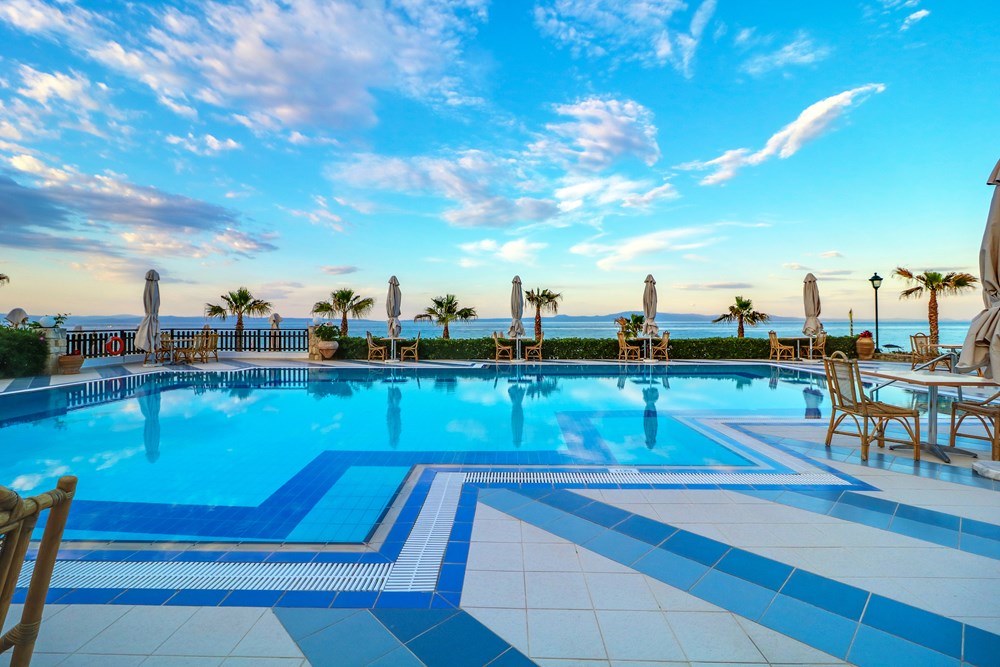 Grcka hoteli letovanje, Kriopigi,Halkidiki,Aegean Melathron Thalasso Spa, bazen