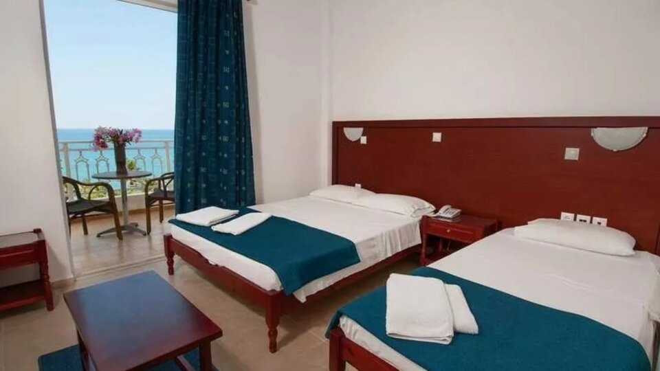 Grcka hoteli letovanje, Kanali, Hotel Poseidon Beach, izgled sobe