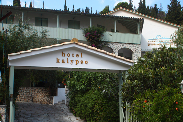 Grcka hoteli letovanje, Lefkada, Agios Nikitas, Hotel Kalypso, ulazni deo