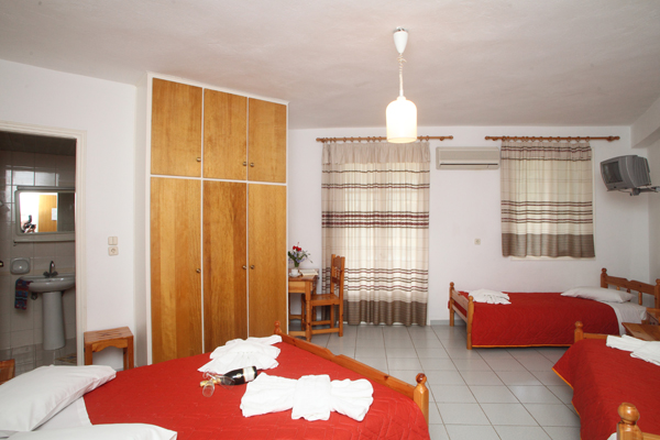 Grcka hoteli letovanje, Lefkada, Agios Nikitas, Hotel Kalypso, soba
