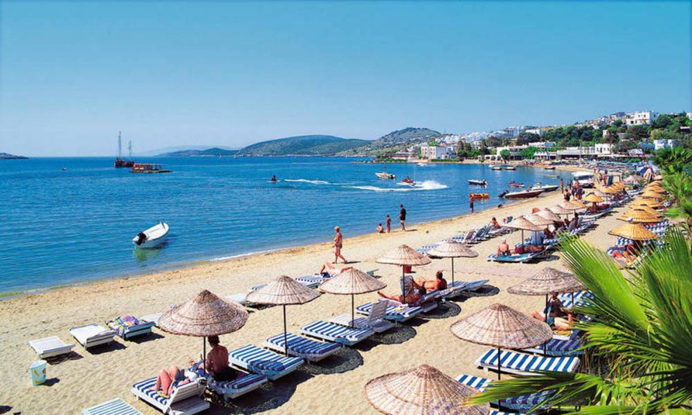 Letovanje Turska, Egejska Turska, Bodrum,Hotel Smart Bodrum, plaža