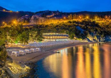 Grcka hoteli letovanje, Trakija, Kavala,hotel Tosca beach,noc