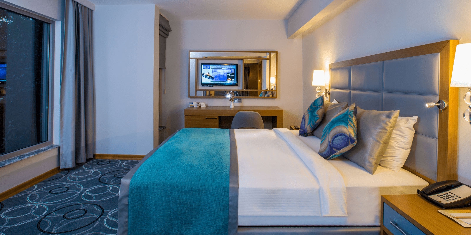 Letovanje Turska, Kusadasi, Pinebay Holiday Resort, izgled sobe