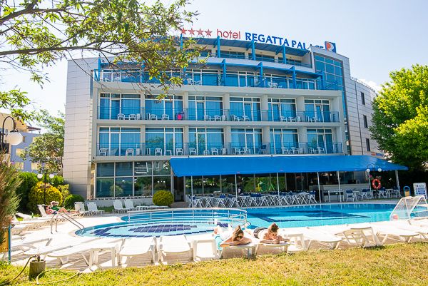 Letovanje Bugarska autobusom, Sunčev breg, Hotel Regata Palace, spoljašnji izgled