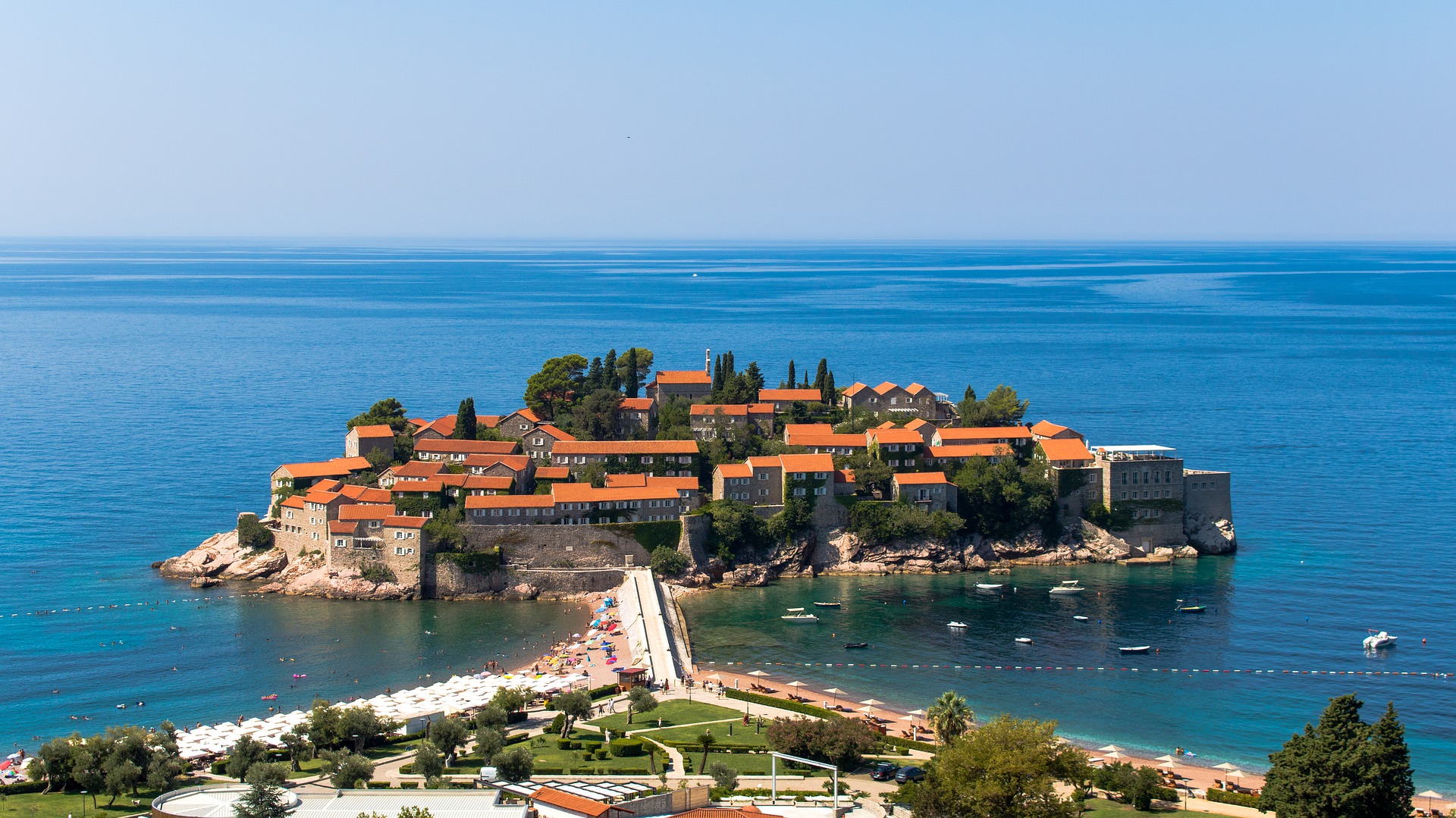 Budva, evropski gradovi, putovanje, Sveti Stefan