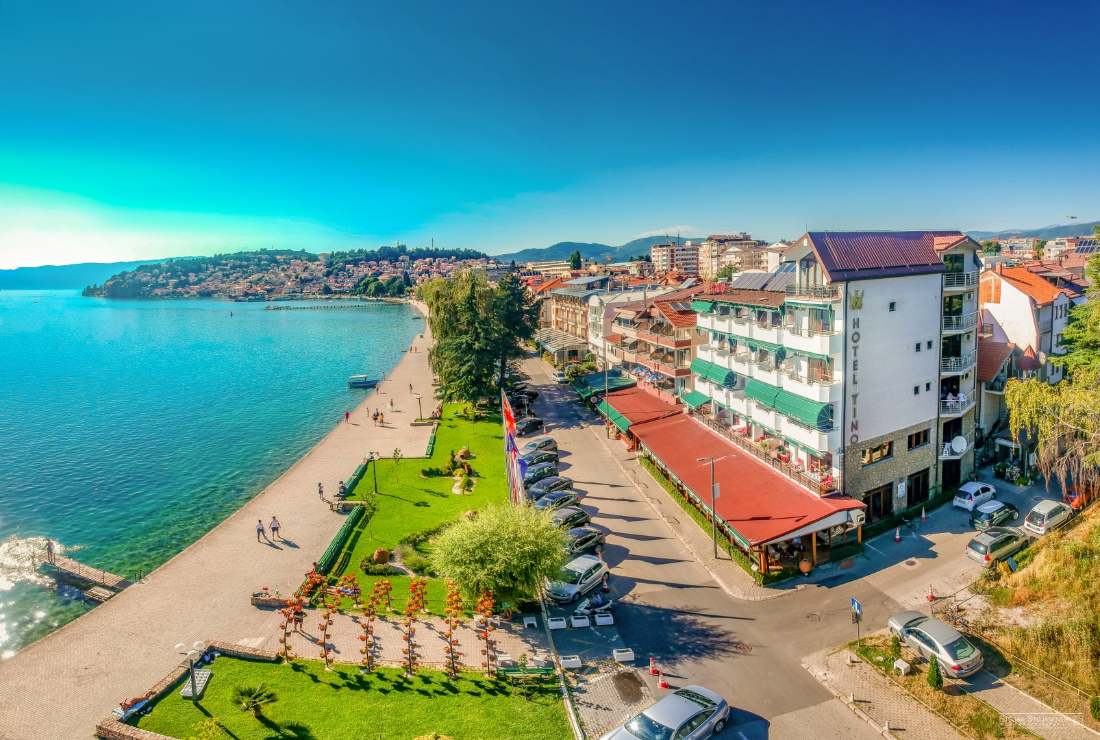 Putovanje Ohrid, evropski gradovi, hotel Tino, panorama