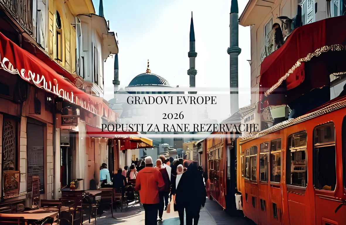 Gradovi Evrope- putovanja 2026