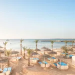 Beach access at beach albatros hurghada 3